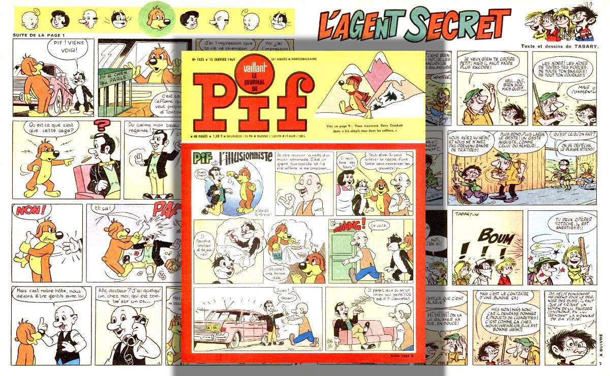 PIF 1232 журнал комиксов