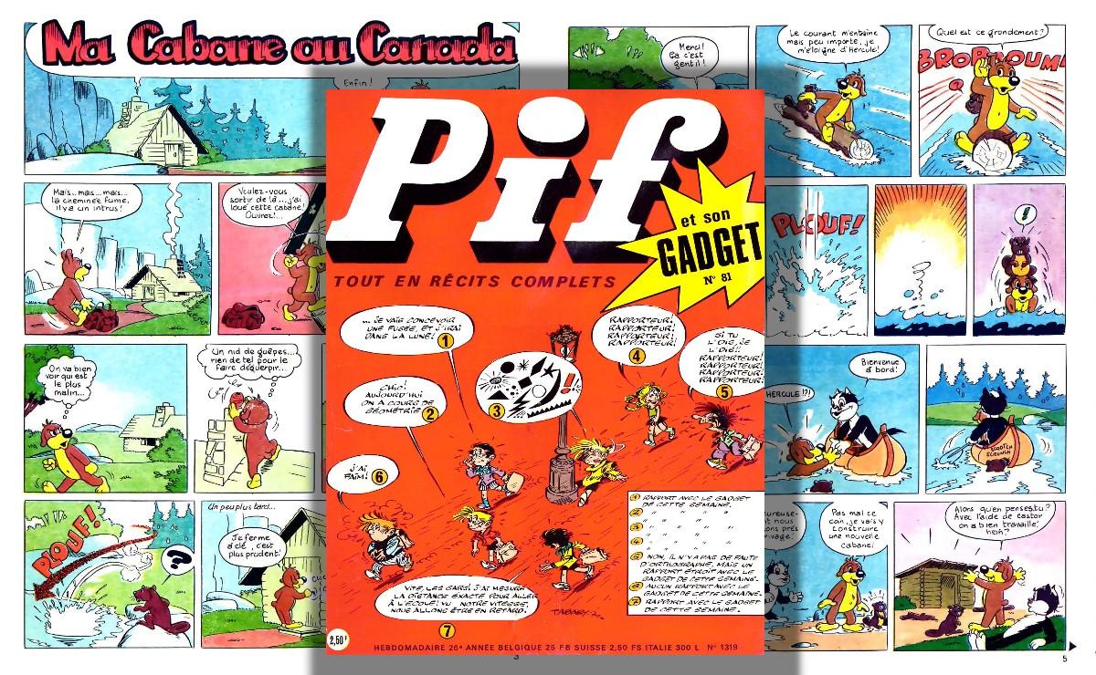 PIF Gadget 81 журнал комиксов