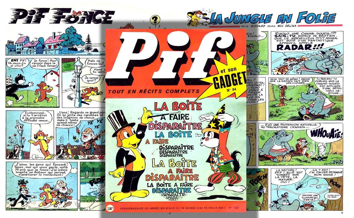 PIF Gadget 84 журнал комиксов