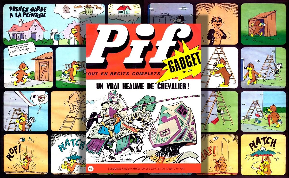 PIF Gadget 104 журнал комиксов - Февраль 1971