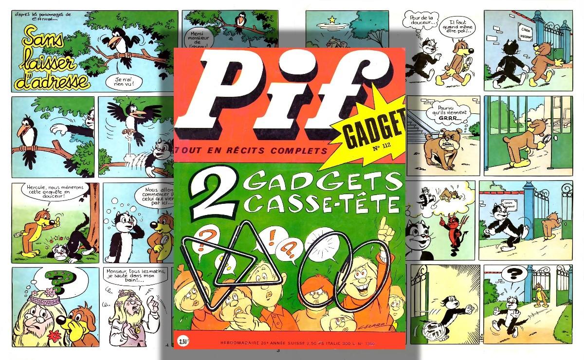 PIF Gadget 112 журнал комиксов - Апрель 1971