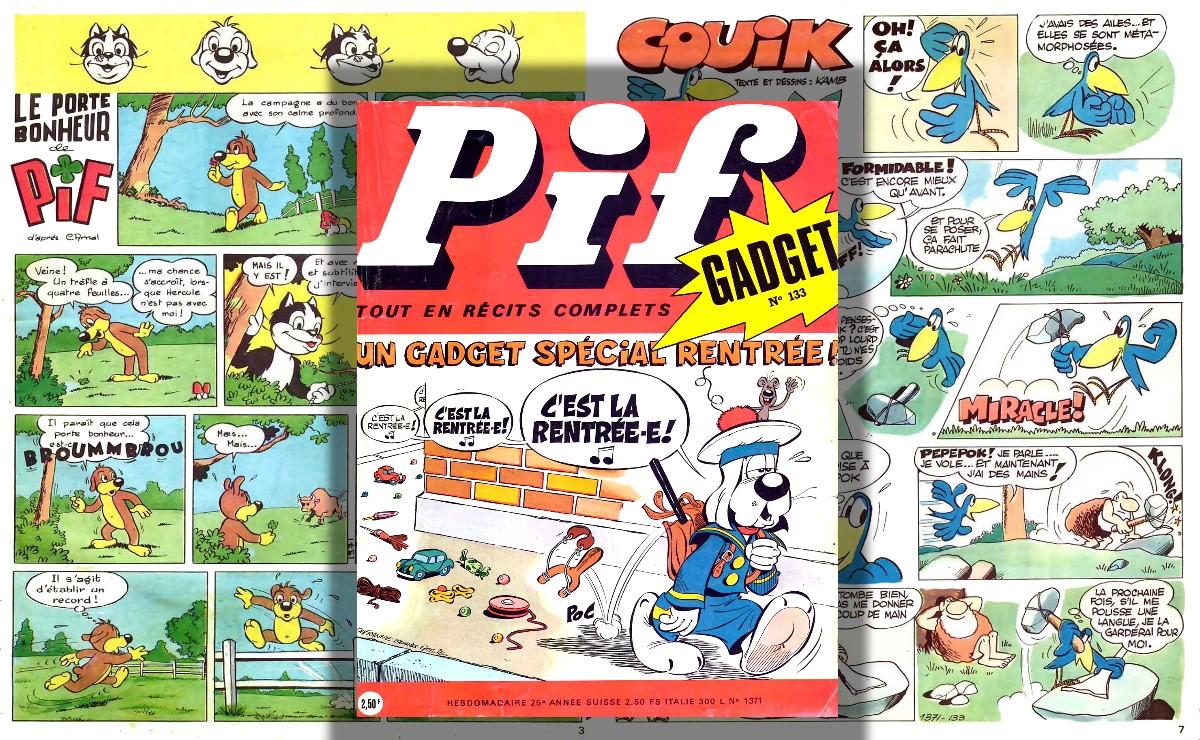 PIF Gadget 133 журнал комиксов