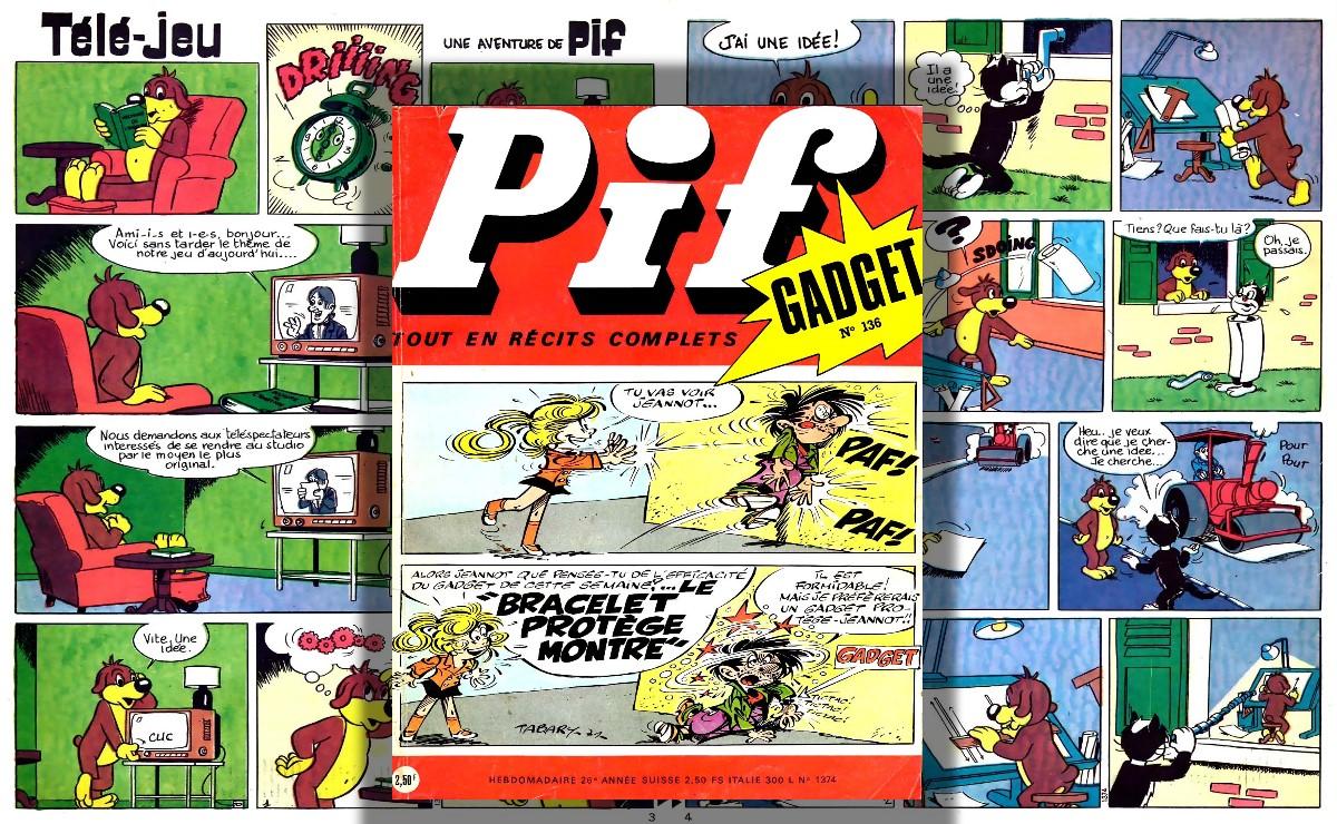 PIF Gadget 136 журнал комиксов - Сентябрь 1971