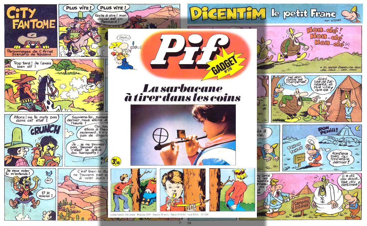 PIF Gadget 270 журнал комиксов