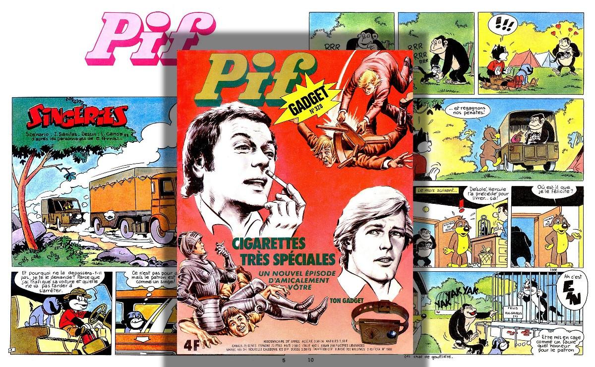 PIF Gadget 328 журнал комиксов