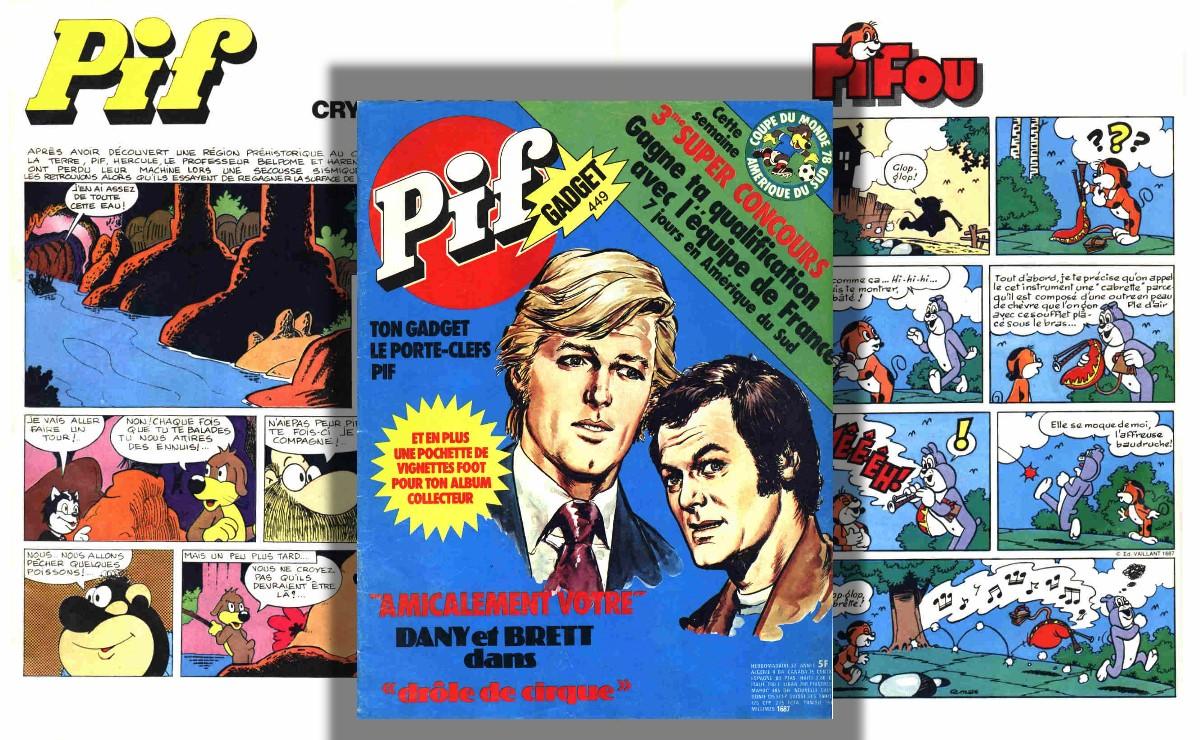 PIF Gadget 449 журнал комиксов