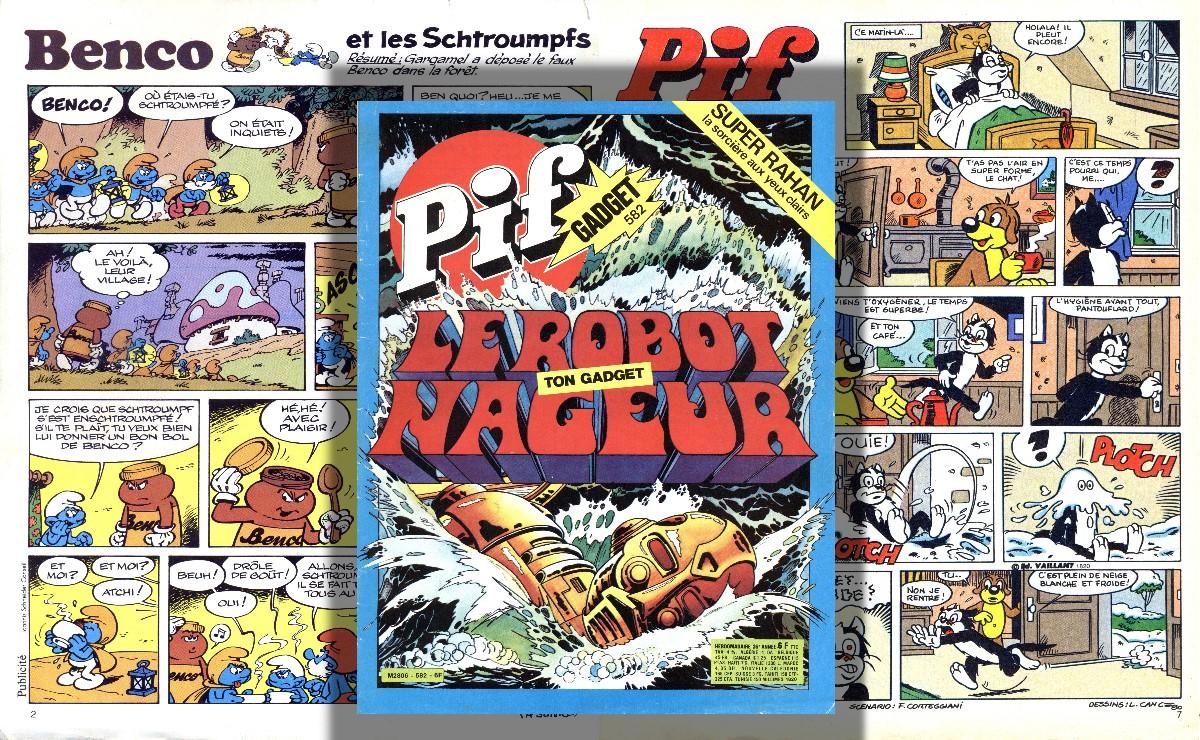 PIF Gadget 582 журнал комиксов