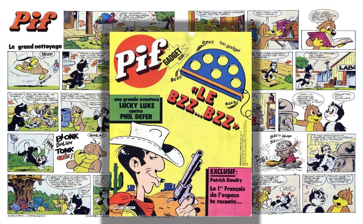 PIF Gadget 628 журнал комиксов - Апрель 1981