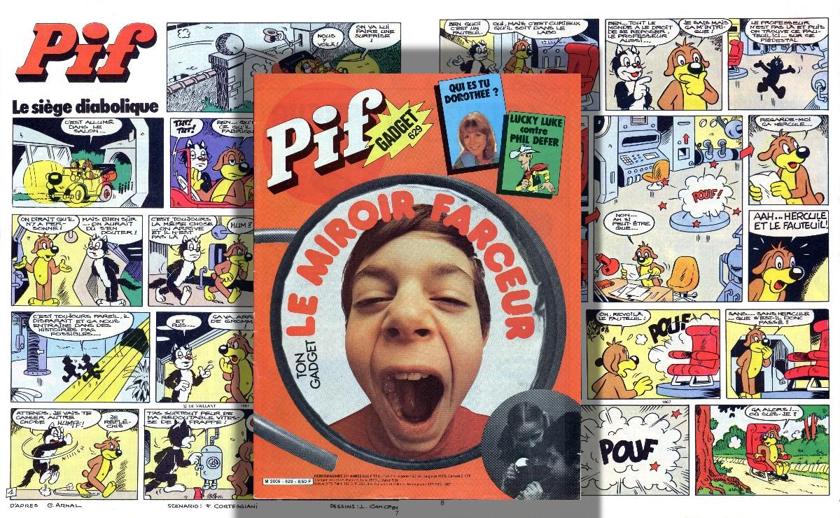 PIF Gadget 629 журнал комиксов - Апрель 1981