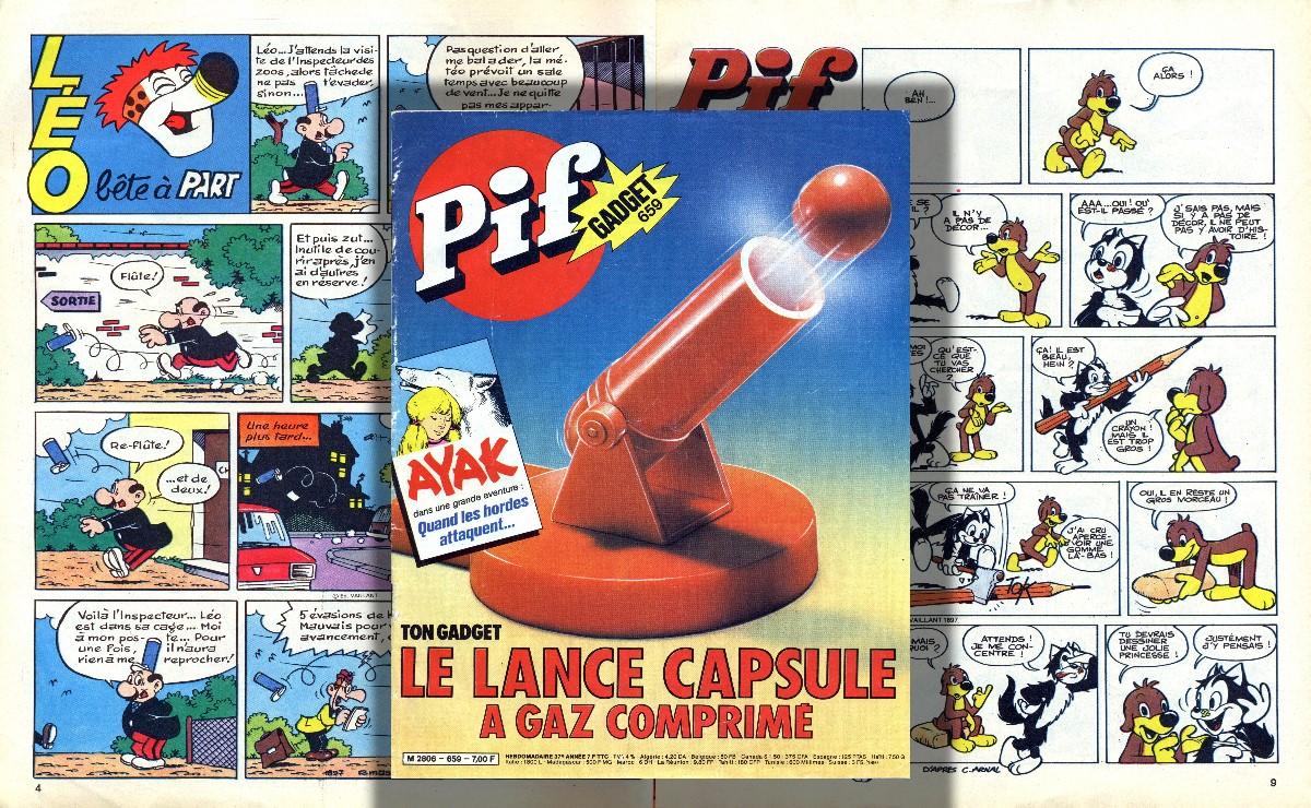 PIF Gadget 659 журнал комиксов